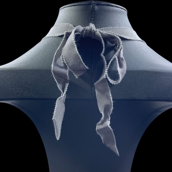 Chicos Frost Iridescent Beaded Statement Necklace Mermaid Coastal Resort - Picture 6 of 8